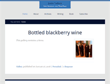 Tablet Screenshot of justintadlock.com